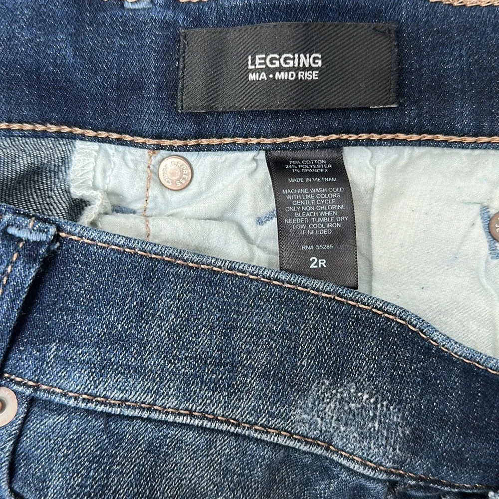 Express mid rise leggings jeans - Picture 5 of 5